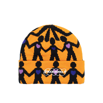 Love Is In Us All Beanie - Orange