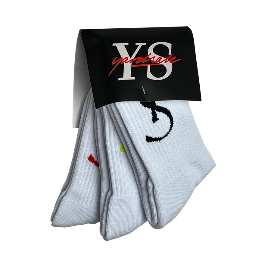 YS Socks 3 Pack - White