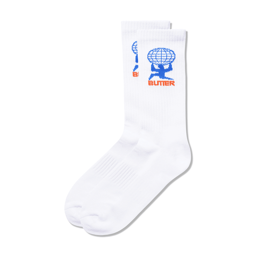 Terrain Socks - White