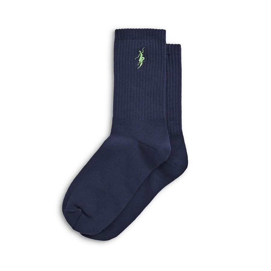 No Comply Socks - Navy/Sage