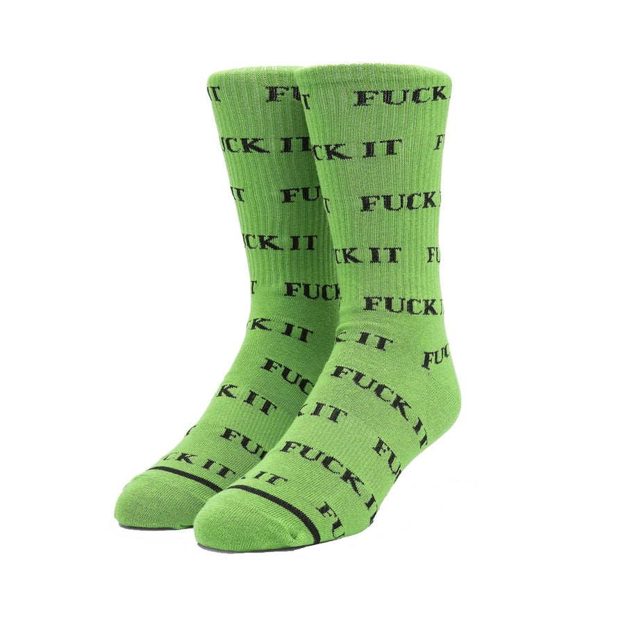 Fuck it Sock - Huf Green