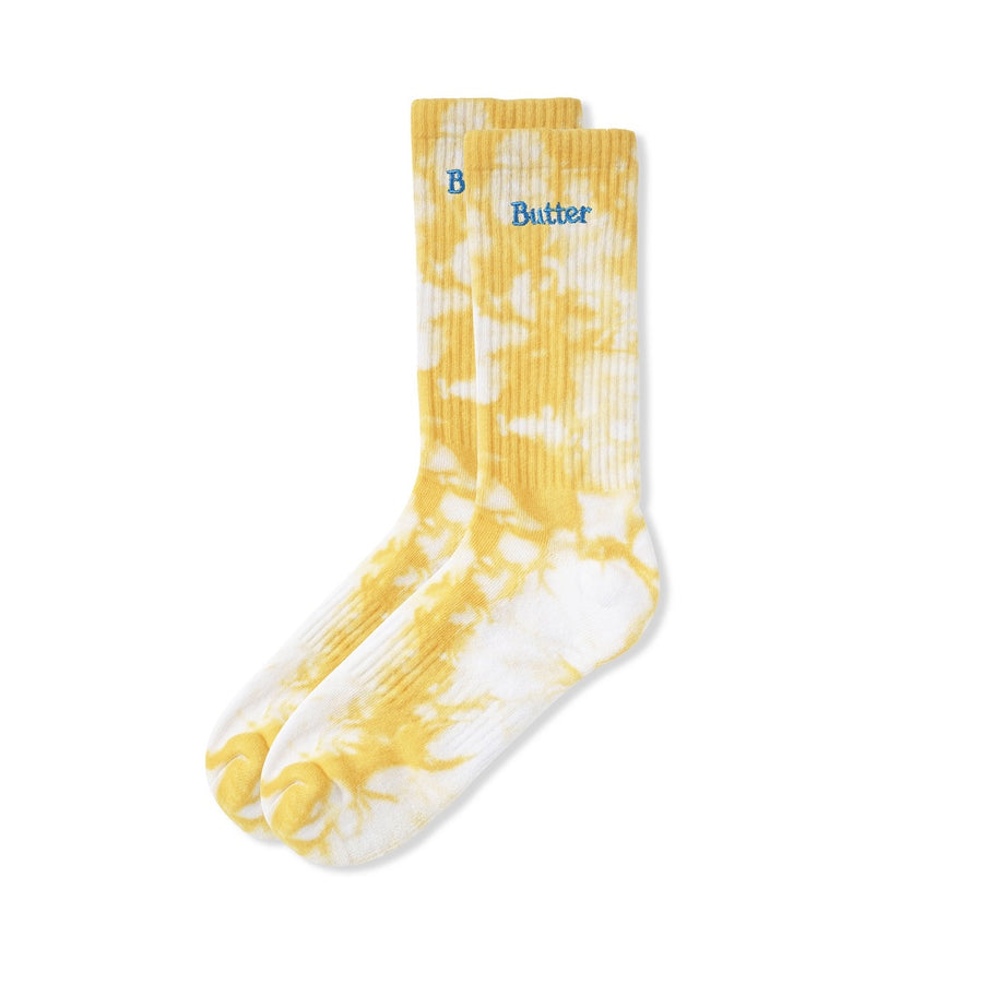 Logo Dye Socks - Gold