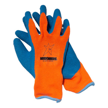 Work Gloves 3 Pack - Orange/Blue