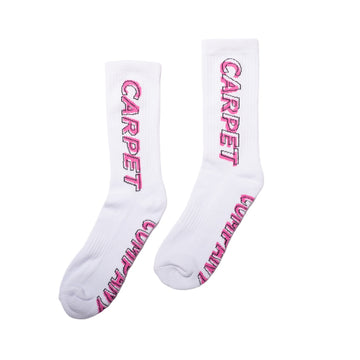 Misprint Socks - White