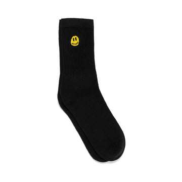 Mini Smiler Socks - Off Black