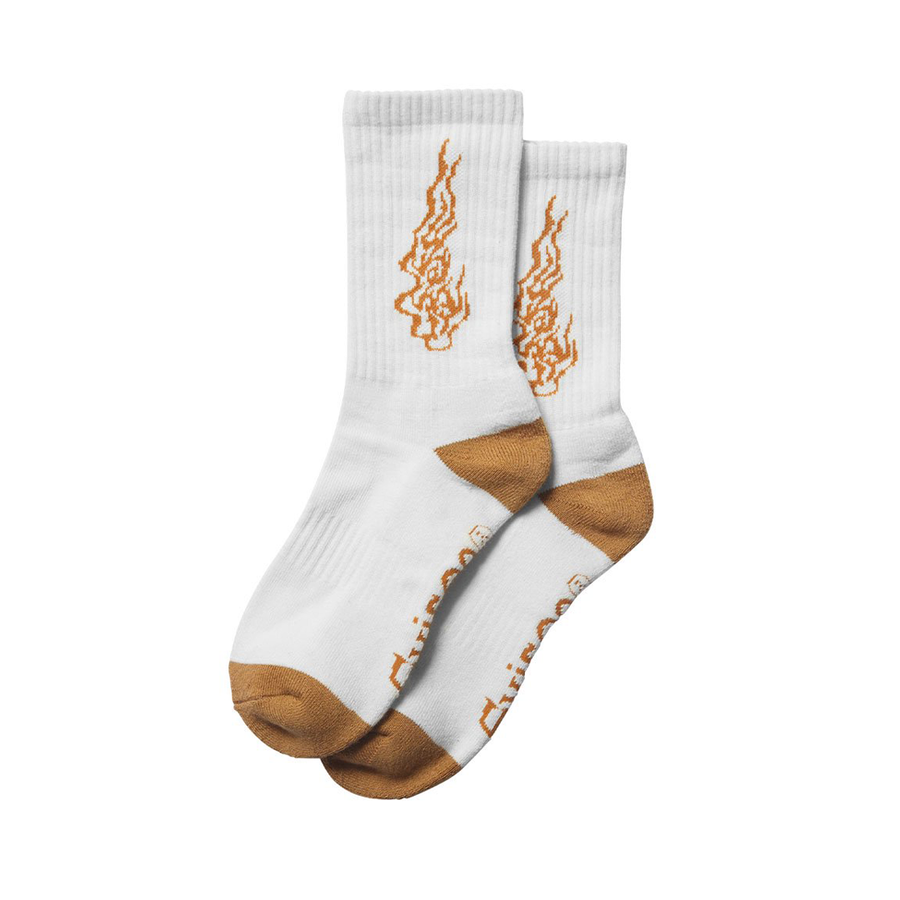 Eye Fire Socks - White