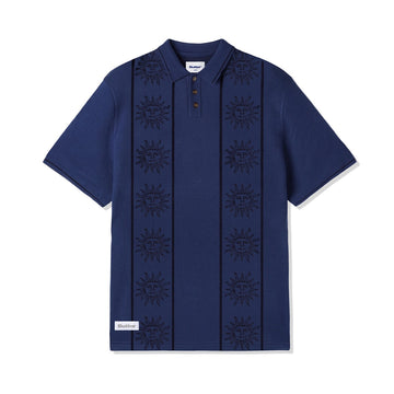 Solar Knit S/S Shirt - Harbour Blue