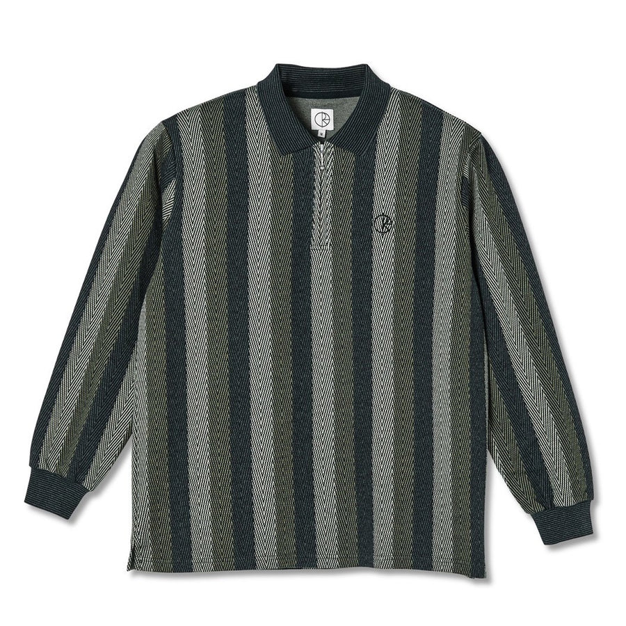 Jaques Long sleeve Polo Shirt - Khaki