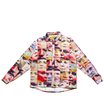 Tax Payer Patchwork Jacket Button Up