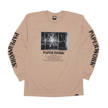 Disordly L/S Tee - Beige