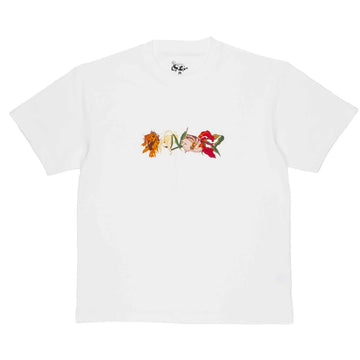 Dying Flowers Tee - White