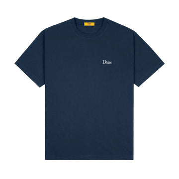 Classic Small Logo Tee - Navy