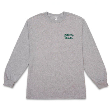 Snackman Longsleeve Tee - Heather Grey