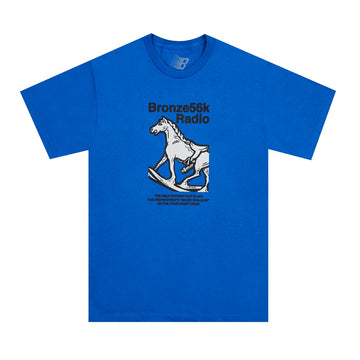 Silver Stallion Tee - Royal