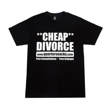 Divorce Tee - Black