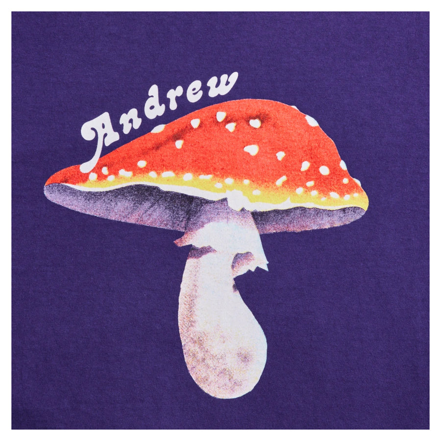 Mushroom Tee - Purple