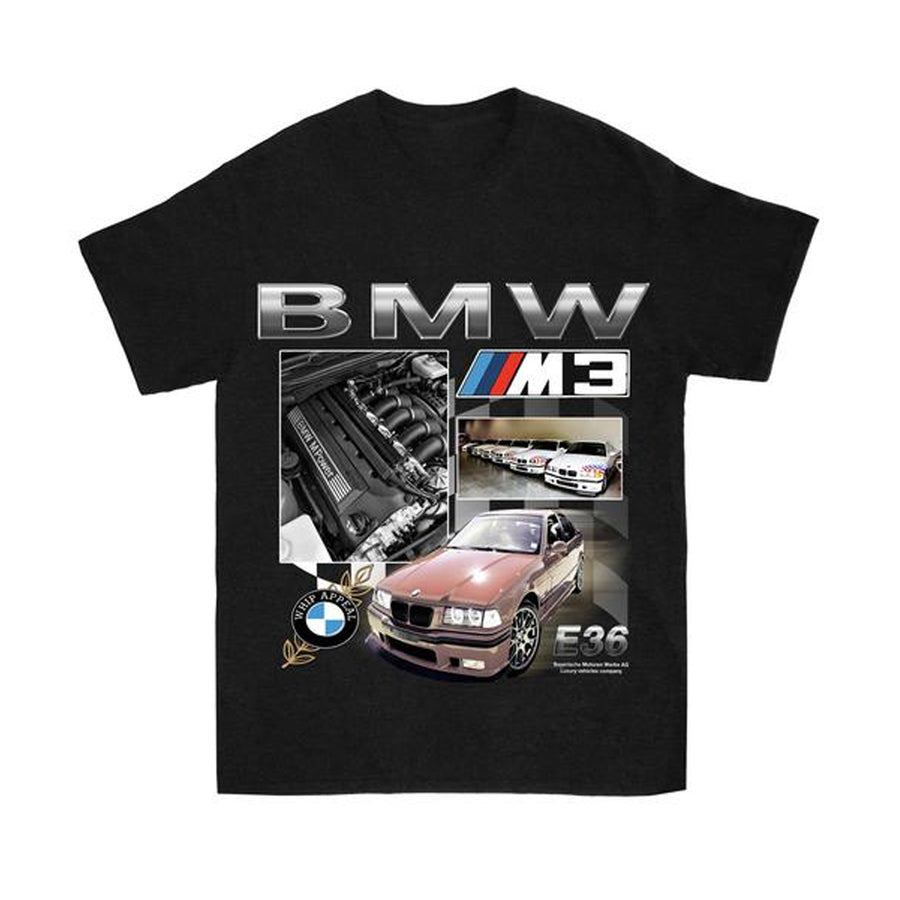 BMW E36 Tee - Black