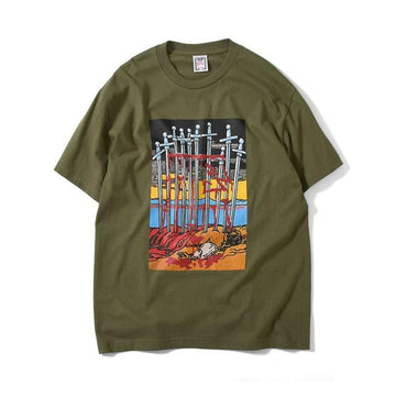 Honorable Death Tee - Military Green